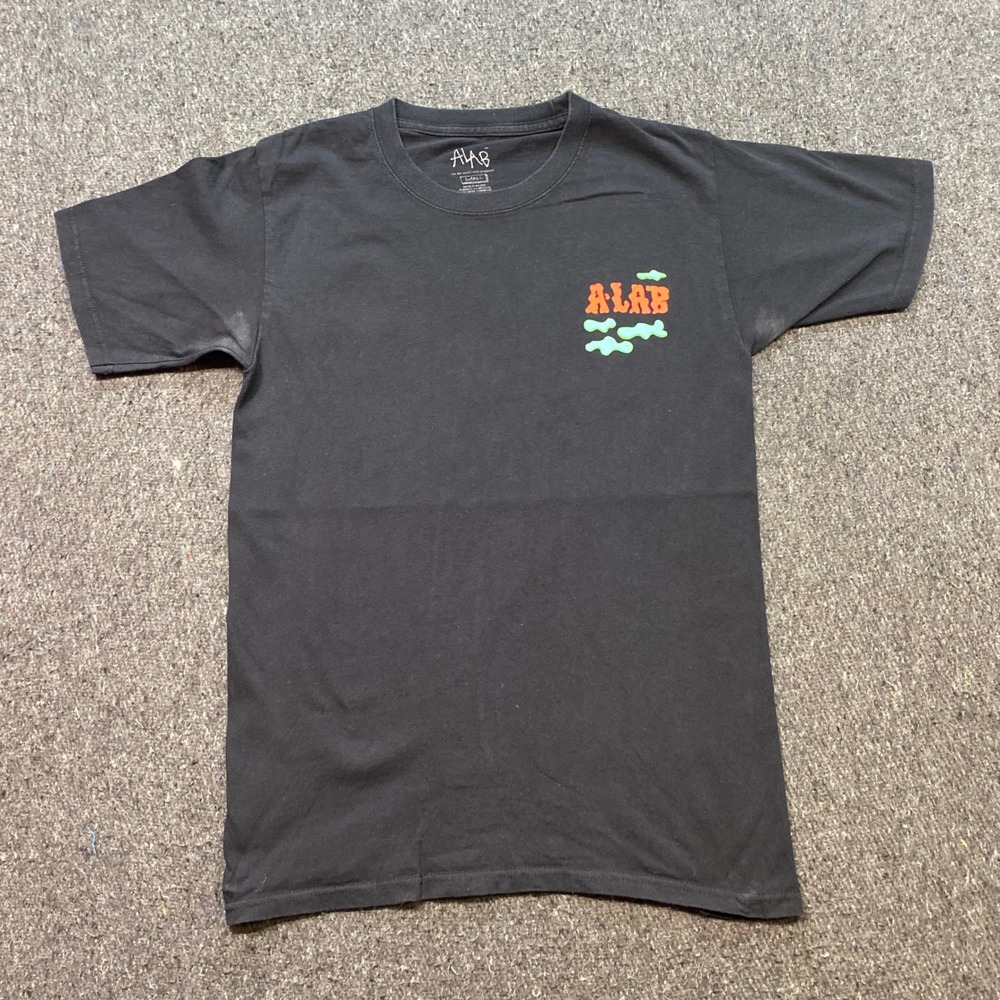 A Lab Everything Ends TShirt Sz S Mens Black Skater Grunge Graphic Tee